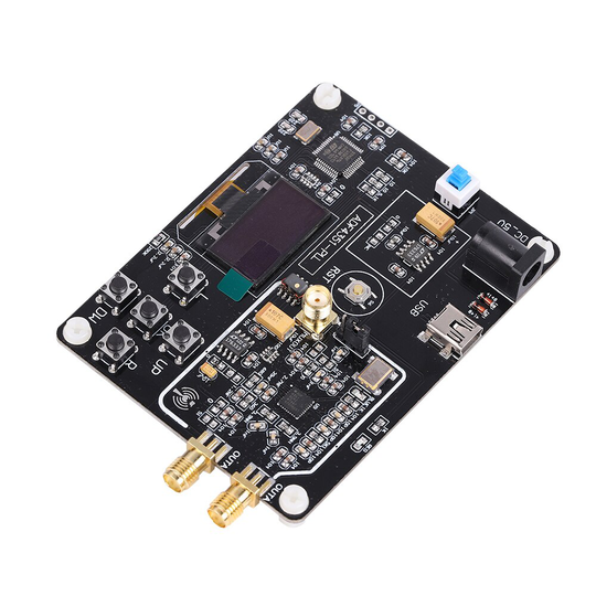 ADF4351 Oled Display Development Board Rf Professionele 35M-4.4G Nauwkeurige Signaal Generator Module Usb-poort Frequentie Synthesizer