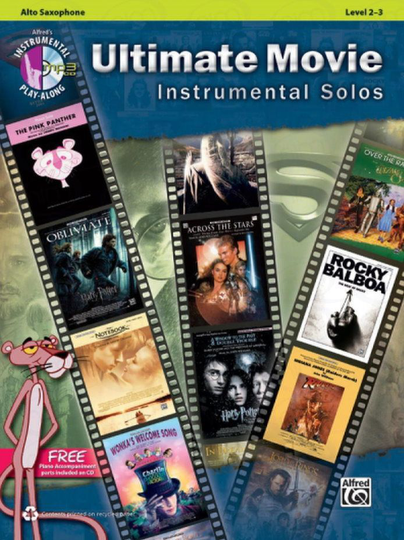 Noten Ultimate Movie instrumental solos Altsaxophon incl. CD Alfred 40111