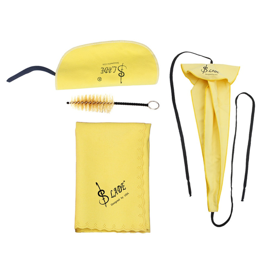 4 stks/set Saxofoon Onderhoud Cleaning Kit Sax Schone Doek Borstel Set Voor Alto Tenor Sopraan Saxofoon Accessoires Sax Schoon Kit