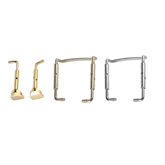 4 Stuks Viool Chin Rest Chinrest Plated Klem Schroef Nikkel Viool Muziekinstrumenten Viool Onderdelen & Accessoires Keman Gereedschap