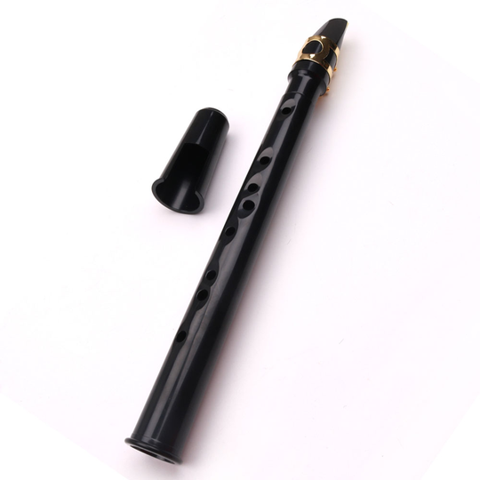 Pocket Saxofoon Sax Mini Saxofoon ABS Draagbare Kleine Saxofoon Effen Zwart Houtblazers Instrument
