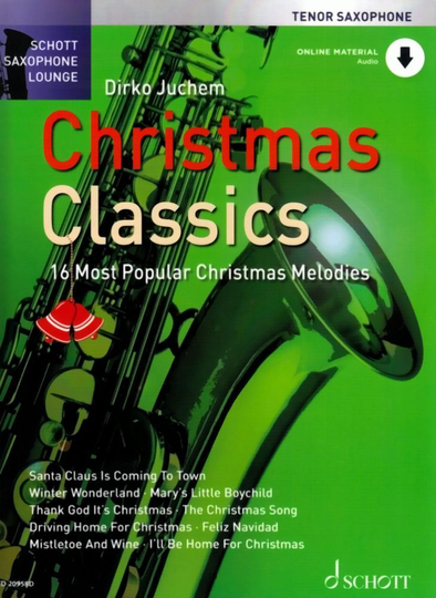 Noten Christmas classics Weihnachten für Tenorsaxophon incl. downloadcode 20958D
