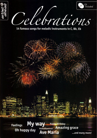 Noten Celebrations Nur das Beste für Feiern & Feste & CD für C B Es Instrumente