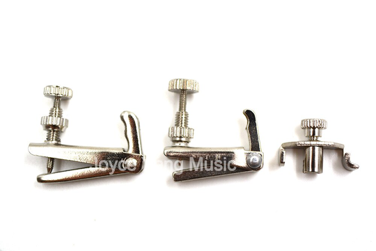 4 stks Viool Fijne Tuner Verstelbare Koper Nikkel Legering Zilver Voor 1/8 1/2-1/4 4/4-3/4 Viool