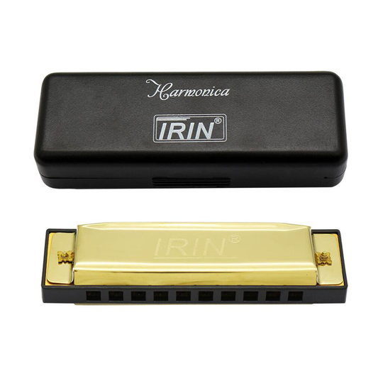 10 Gaten 20 Note Sleutel Van C Blues Diatonische Harmonica Mondharmonica Met Case Houtblazers