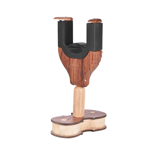 Hoogwaardige Muurbevestiging Viool Fiddle Altviool Hanger Haak Houder Keeper Auto Grip Systeem Rubber Kussen Houten Basis