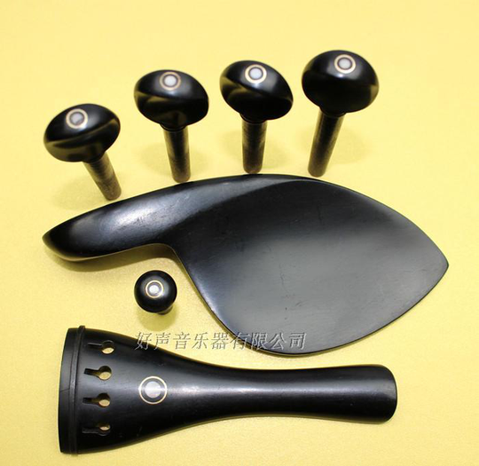 Ebbenhout Viool Onderdelen 4/4, 3/4, 1/2, 1/4 viool accessoires