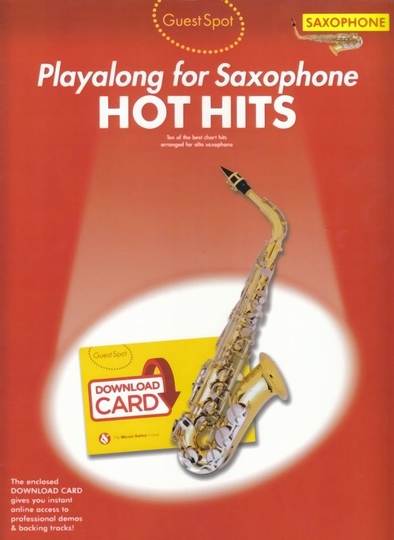 Noten Hot hits für Alt-Saxophon incl. download Code MSAM 1009503