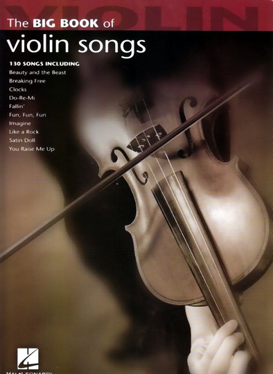 Noten The big book of violin songs Hal Leonard 842214