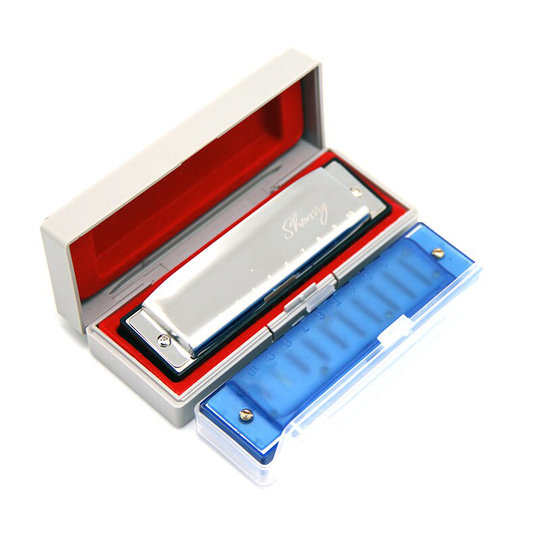 Easttop Harmonica Muziekinstrumenten 2 Stks/partij Sleutel Van C 10 Gaten Chromatische Instrumentos Musicales Chromatische Concurrerende T009-1