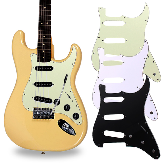 3Ply SSS PVC Elektrische Gitaar Slagplaat voor FD Alle Gitaar Beschermen Accessoires 11 Schroefgaten slagplaat