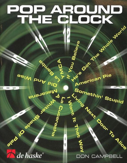 Noten POP AROUND THE CLOCK Tenorsax incl. CD HASKE 1033466