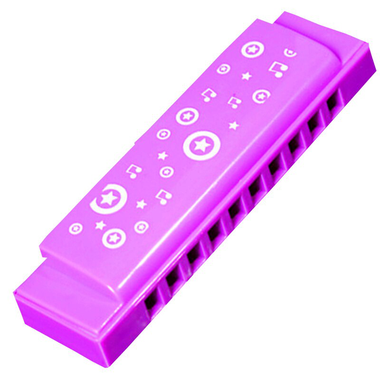 BEE 10 Gat Kinderen Harmonica kids Blauw Muziekinstrumenten Mond Ogan Orff-instrumenten Educatief student' Speelgoed mondharmonica