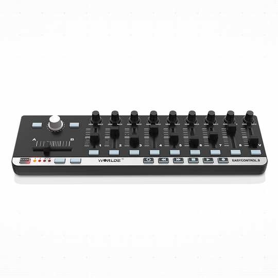 Wereldje EasyControl.9 Draagbare Mini USB 9 Slim-Line Controle MIDI Controller