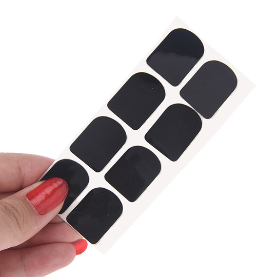 8 Stks/partij Zwart Rubber Sopraansaxofoon Sax Klarinet Mondstuk Pads Patches Kussens Saxofoon Sax Klarinet Accessoires 0.8Mm