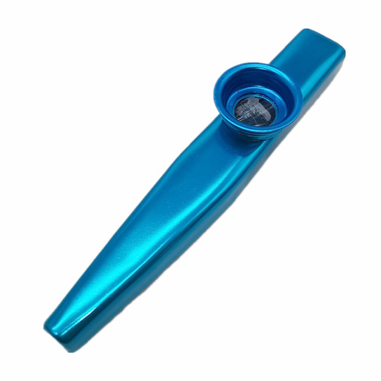 1Pc Metalen Kazoo Diafragma Mond Fluit Harmonica Voor Beginners Kids Adult Party Lichtgewicht Draagbare Muziekinstrument
