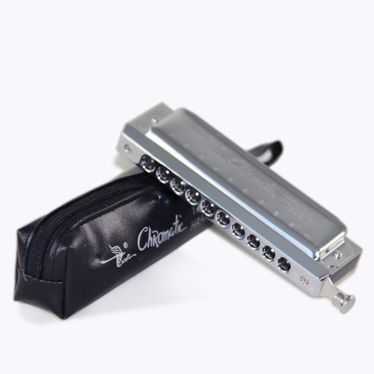 harmonica 10 Gaten ZWAAN SW1040 C Key Chromatische Harmonica