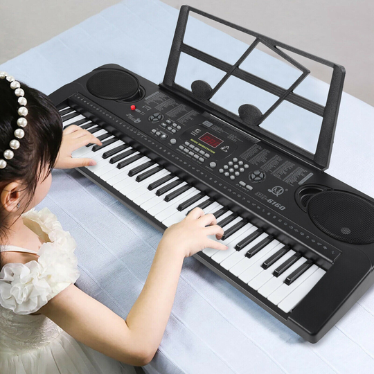 Elektronische Piano Toetsenbord Digitale Orgel Met Micorphone Full-Size Toetsen Educatief Speelgoed Cadeaus Voor Kids Us Plug