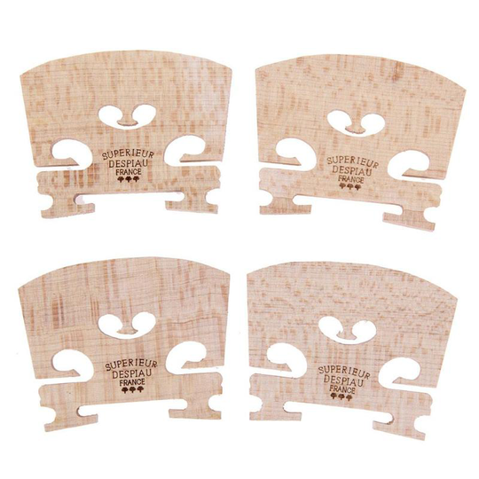 4pcs Maple Wood Viool Bruggen voor 4/4-3/4 Viool Muziekinstrument Onderdelen