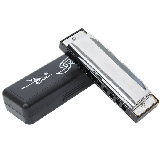Zwaan 1020 10 Holes Blues Harmonica