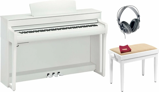 Yamaha CLP-745 WH SET Weiß Digital Piano