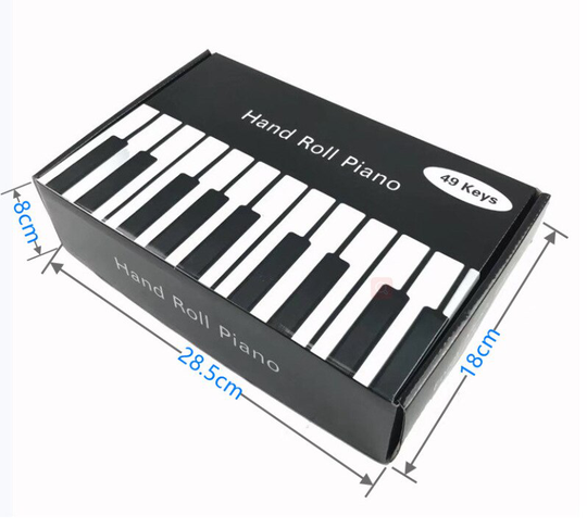 Usb Hand Roll Up Piano Draagbare Vouwen Elektronische Orgel Toetsenbord Instrumenten 49 Sleutel Voor Muziek Liefhebbers Spelen Accessoires