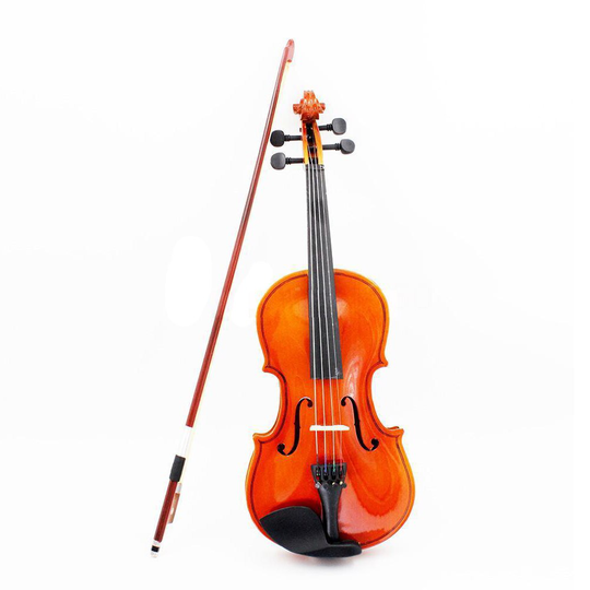 1/8 Size Akoestische Viool Met Fijne Case Bow Rosin Voor Leeftijd 3-6 M8V8 Met Boog Rosin Bridge