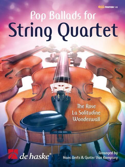 Noten Pop Ballads for String Quartet - Hans Aerts, Gunter van Rompaey