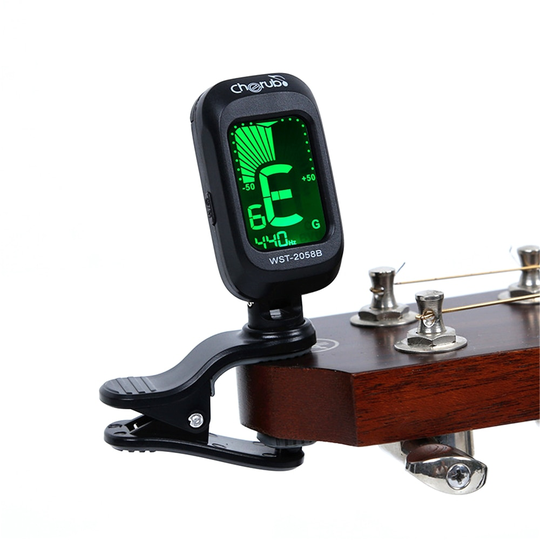 Folk Akoestische Gitaar Tuner Viool Ukulele Bas Elektronische Tuning Tuner Snaarinstrument Accessoires Gitaar Bas Tuner