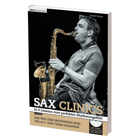 Sax clinics Der Weg zum perfekten Rhythmusgefühl Thorsten Skringer incl. CD