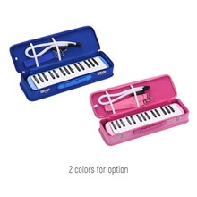 Ammoon 32 Toetsen Melodica Mondharmonica Piano Stijl Toetsenbord Harmonica Met Mondstuk Reinigingsdoekje Draagtas Voor Beginners Kids
