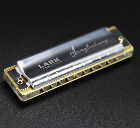 Leeuwerik 10 Gat Professionele Blues Diatonische Harmonica Voor Speler, Beginner,