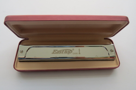 Easttop 24 Holes Tremolo Harmonica, Professionele Harmonica Voor Speler, Beginner, Sleutel Van G
