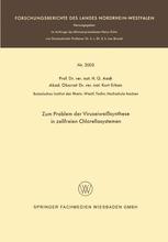 Zum Problem der Viruseiweißsynthese in zellfreien Chlorellasystemen