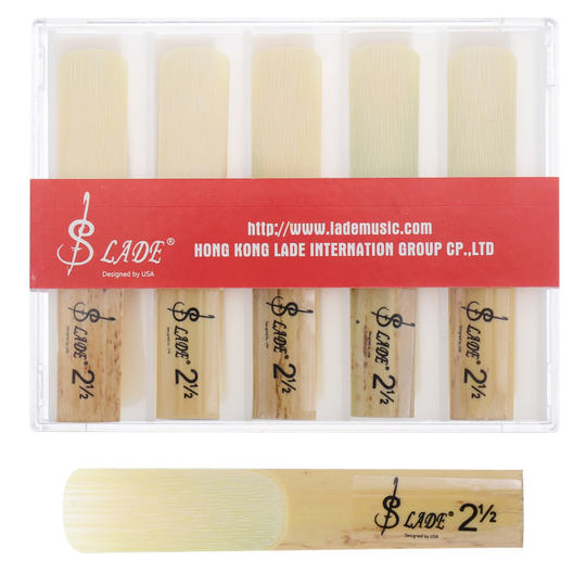 10Pcs Saxofoon Rieten Vervanging Bamboe Sterkte 2.5 Sax Traditionele Riet