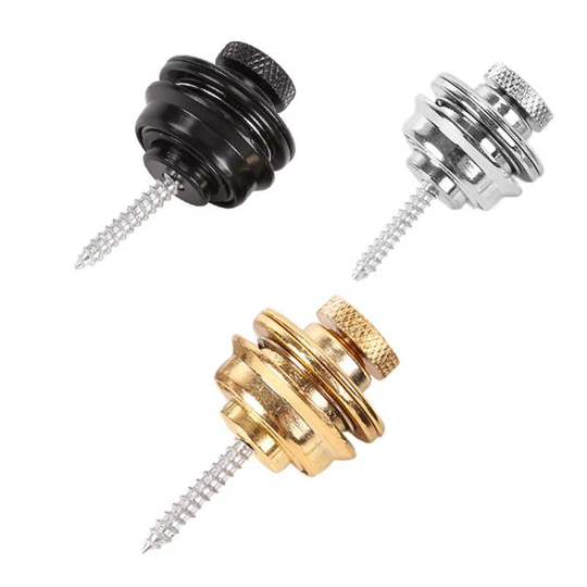 Gitaarband Knop Bekwame Productie Muziekinstrumenten Accessoires Gitaar Bas Strap Knop Lock Gesp Straplock