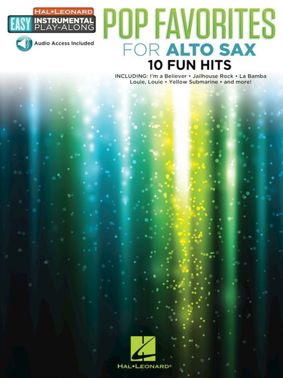 Noten Pop Favorites - 10 Fun Hits HL 232233 Altsaxophon incl. Audioplayback Code