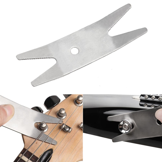 Gitaar Bass Multi-Tool Spanner Wrench Knop Jack Tuner Bus Roestvrij Staal Voor Aanscherping Potten Schakelaars Gitaar Accessoires