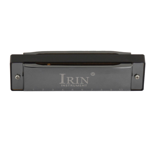Blues Harp 10 Gaten 20 Tone Harmonica Verpakt Met Een Doos Spelen Instrumenten Kleine Instrumenten (Zwart Met Reiniging Towe