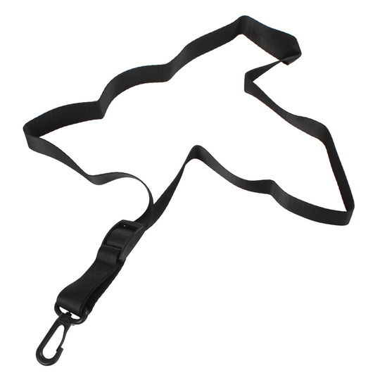 Irin Professionele Zwarte Nylon Saxofoon Draagriem Enkele Schouder Sax Riem Met Haak Voor Klarinet/Saxofoon