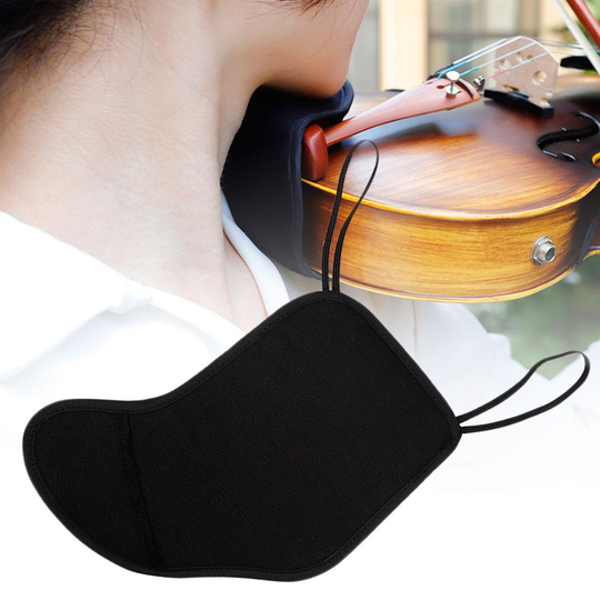 Viool Chin Schoudersteun Zachte Katoenen Pad Spons Cover Protector Voor 4/4-4/3 Brug Type Viool Fiddle Accessoires
