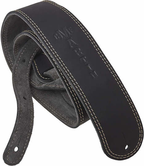Martin 18A0013 Baseball Glove Ledergurte für Gitarren Schwarz