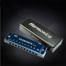 10 Gaten Harp C Tone Diatonische Harp Key C Blues Jazz Band Mondharmonica Harp Vroege Onderwijs Baby Muziek Gevoel training
