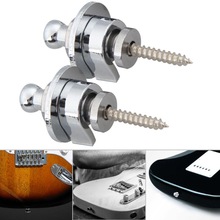 2pcs Guitar Strap Lock Botton Schaller Stijl Straplocks Bas Locks Voor Akoestische Elektrische Bas Gitaren Gitaar Band