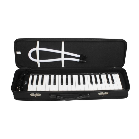 Melodica Keyboard Harmonica Pianica Bag Case Piano Melodica Accessoire Zwart