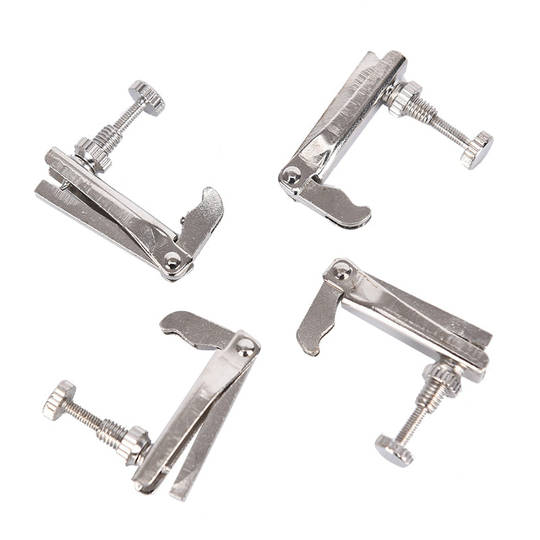 4 stuks Viool String Tuner Fijne Tuner Richter Onderdelen Fit 3/4-4/4 Viool