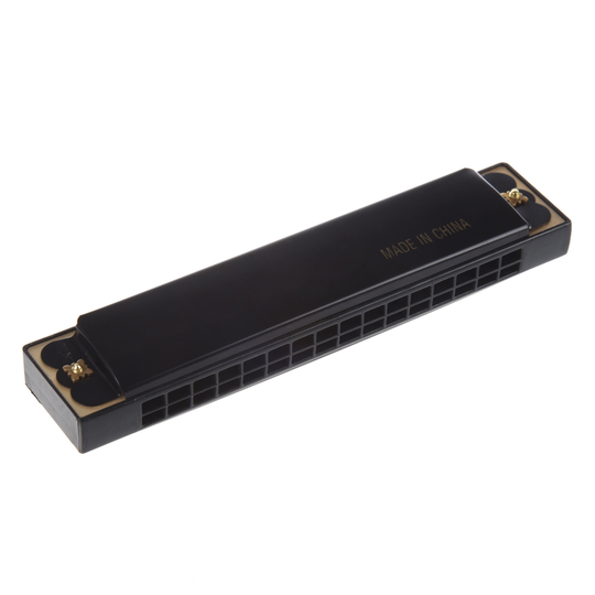 Black Kids Kinderen Muziekinstrument 32 Gaten Metalen Bee Harmonica Mondharmonica