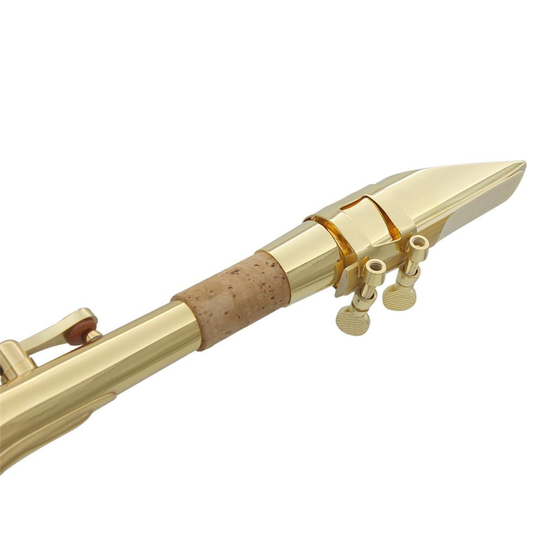 Head Set Voor Altsaxofoon E-Platte Hand-Gepolijst Professionele Metalen Blazen Mondstukken Met Geen Hoofd Cover Dental pad