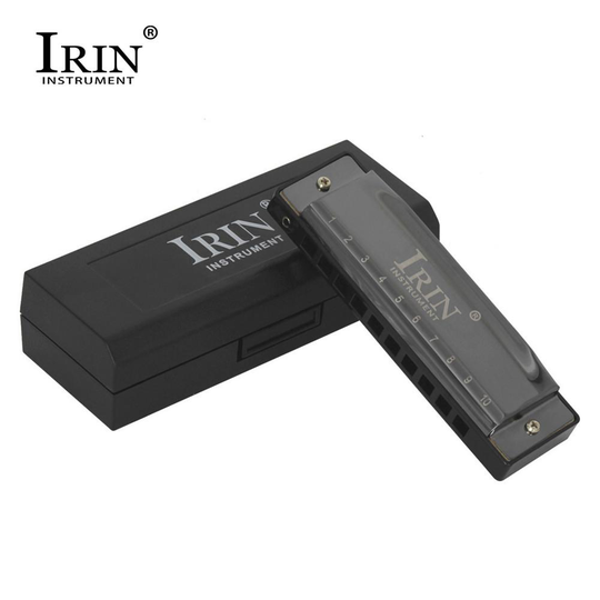 IRIN 10 Gaten 20 Tones C Key Diatonische Blues Harmonica Jazz Rock Folk Mondharmonica Houtblazers Muziekinstrument voor