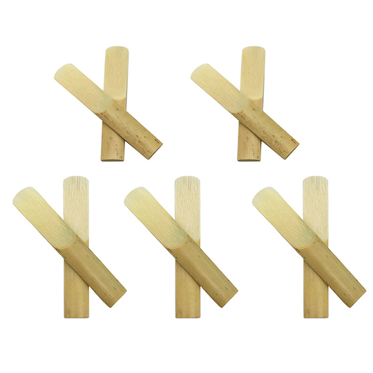 Sterkte Klarinet Muziek Instrument Deel Uitstekende geluidskwaliteit Traditionele Bamboe Klassieke Riet muziekinstrument 10PCs